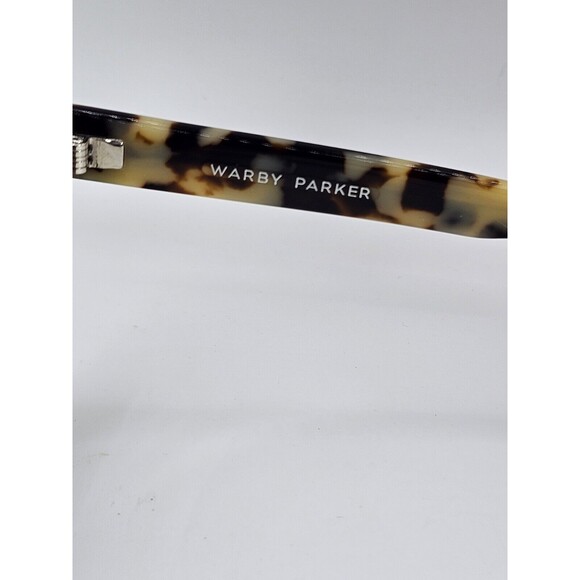 Warby Parker AUBREY 195 W Marzipan Tortoise Eyeglasses 55/21 142 FRAMES ONLY - Picture 7 of 8